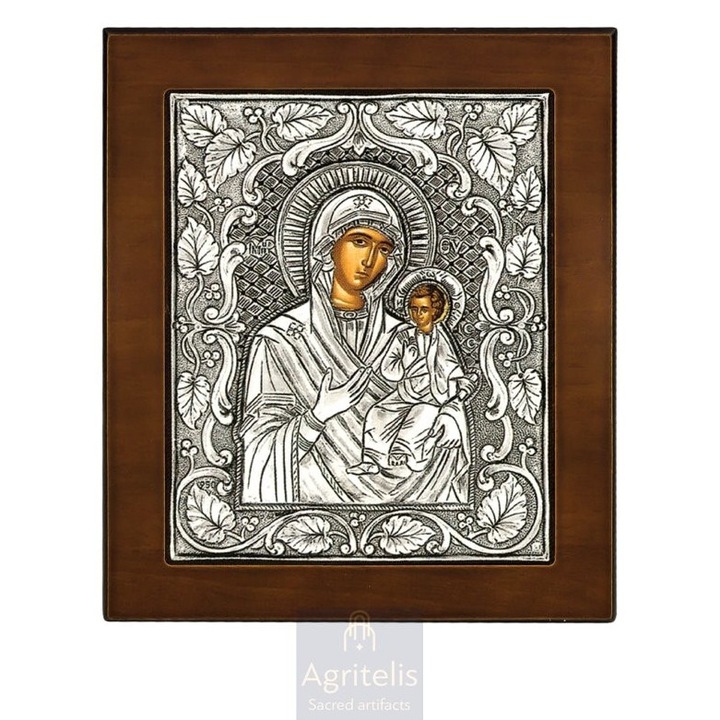 Iconita Agritelis Sacred Artifacts, argint 925, 17x13cm, lucrata manual