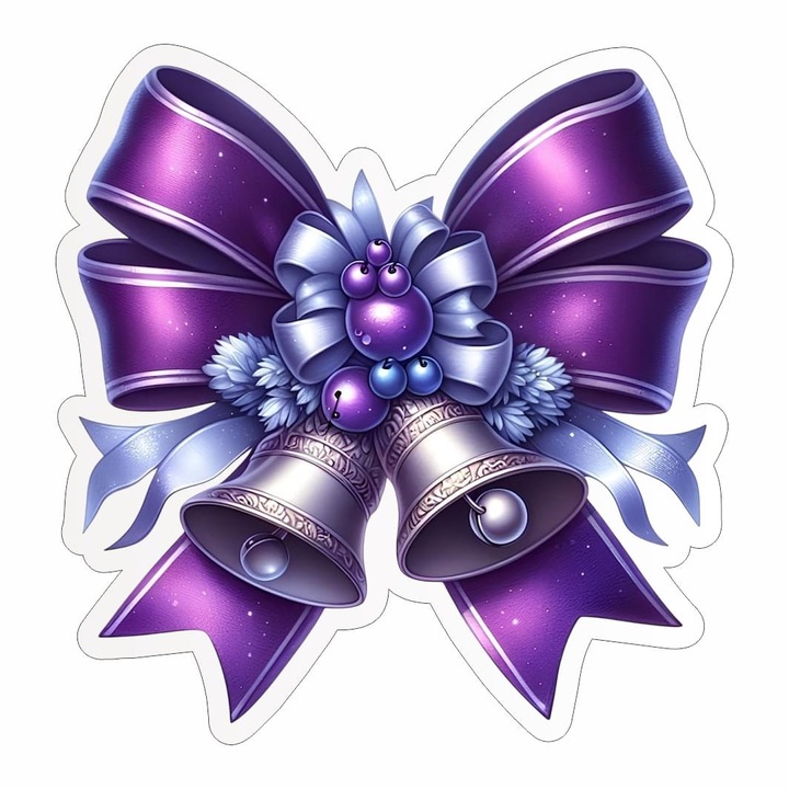 Figurina Lemn Craciun, Funda, Clopotei, 8x8cm, FLC011