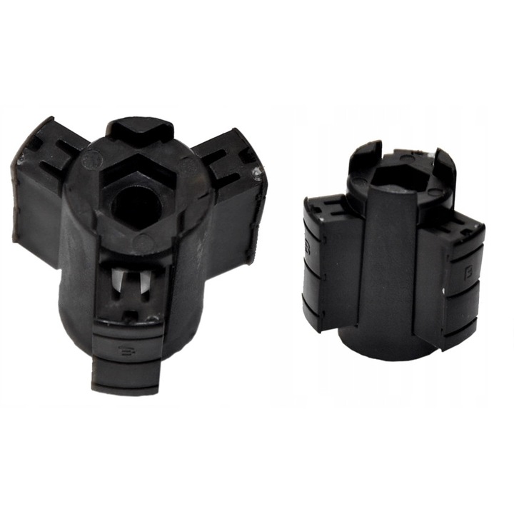 Set adaptor Simpla pentru aripi Hammer 1 "5" tapered, montaj rapid, plastic durable