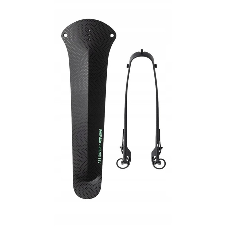 Bara Noroi Bicicleta Ass Savers Win Wing Road 2, spate, negru, 38mm