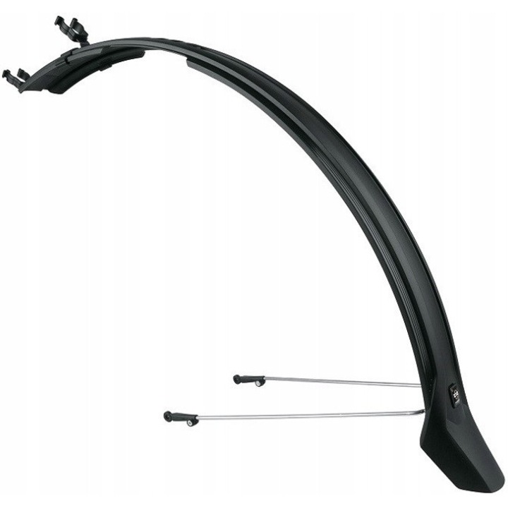 Aripă spate SKS Velo 65 Mountain, plastic, 65 mm, neagră, pentru roți de 29 inch