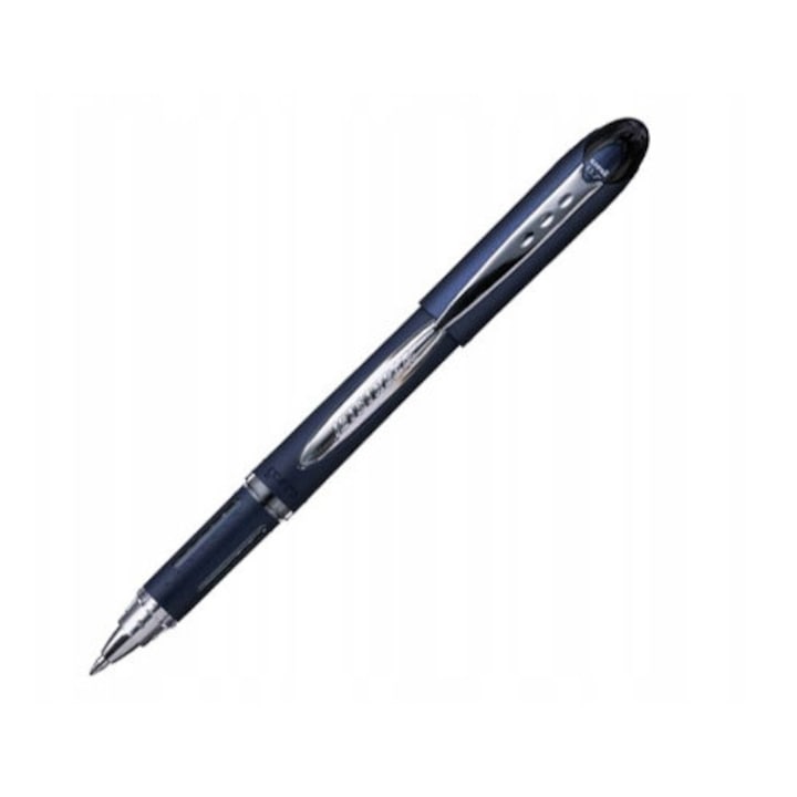 Химикалка Uni-Ball SX-217 Jetstream, черна, 0.7 мм, бързо писане, гумирано тяло