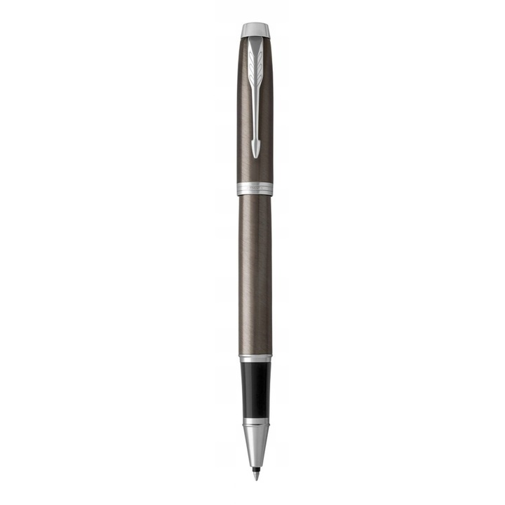 Химикалка Parker, еспресо, матово черен лак, месингов корпус