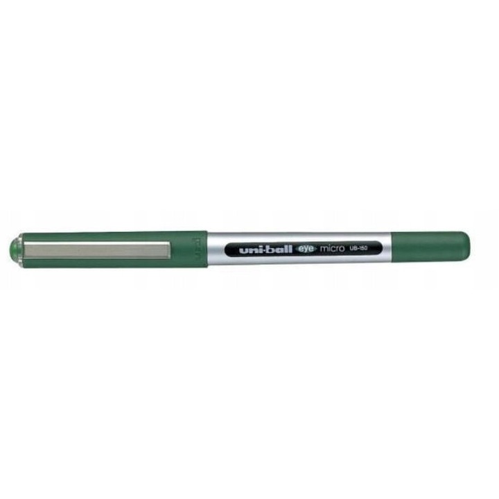 Pix cu bila Uni-Ball UB150E, ecologic, verde, 1.0mm