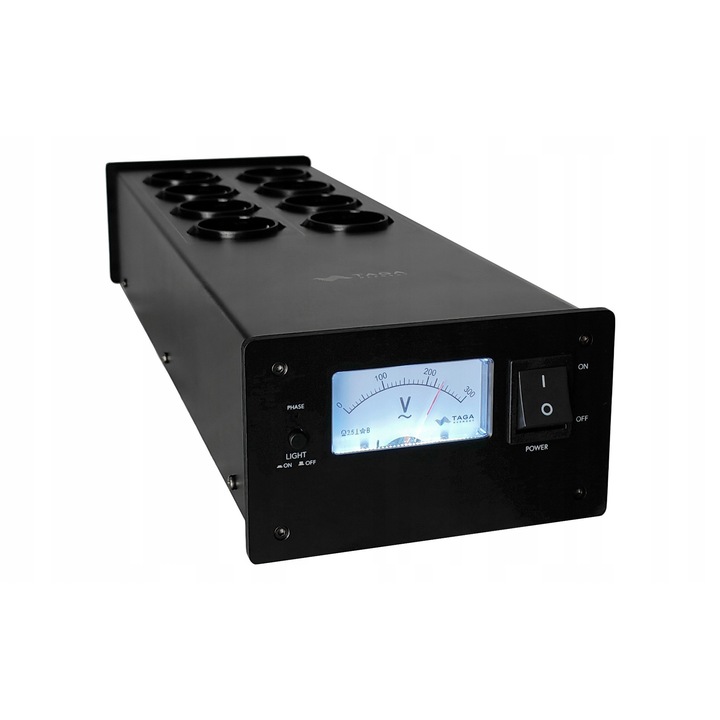 TAGA HARMONY PF-1000 v.2 (2025) - Захранващ филтър, Черен