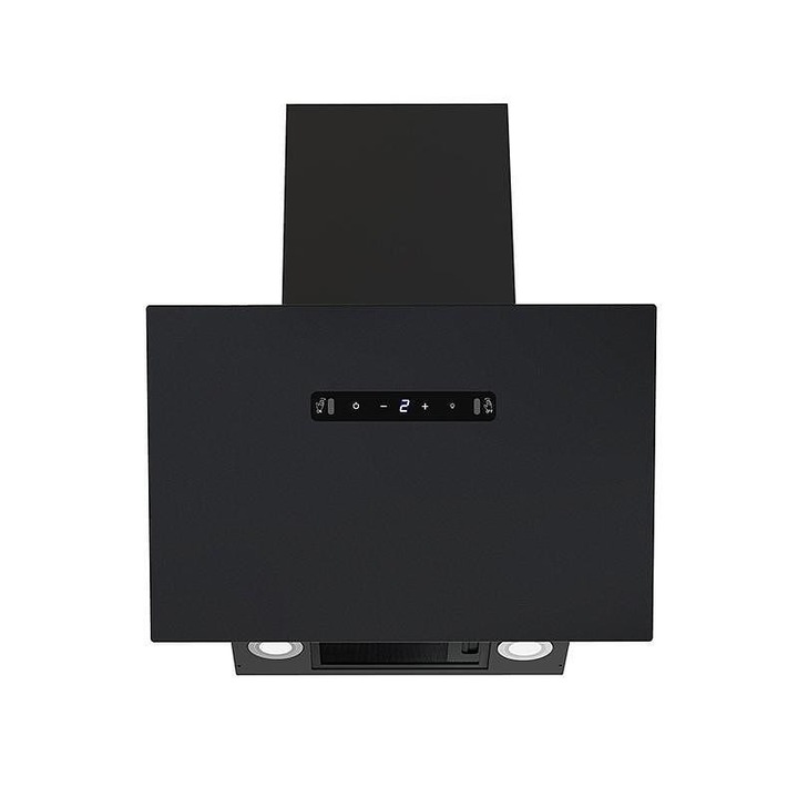 Абсорбатор за вграждане Crown CV13K60BL, Клас А++, 594 m3/h, 3 степени, Управление с жестове, LED осветление, Черен