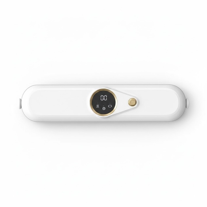 Aparat de Vidat Electric 90W, Presiune -62kPa, Sigilare Max. 250 mm, Cu Afisaj Digital si 7 Pungi Incluse