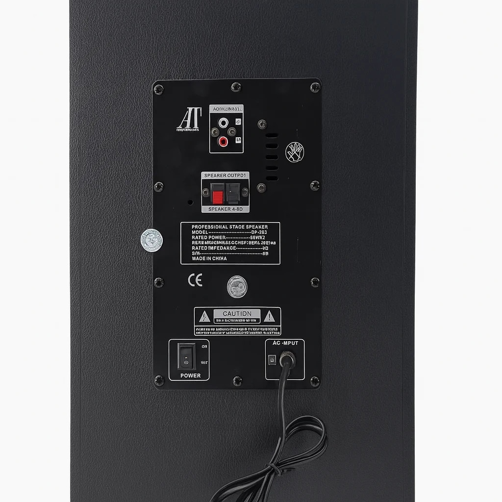 Sistem Audio Profesional AT-283 cu Bluetooth, USB, Radio FM si Karaoke – 1000W