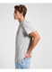 Férfi póló, Lee, túlméretezett, szürke, pamut