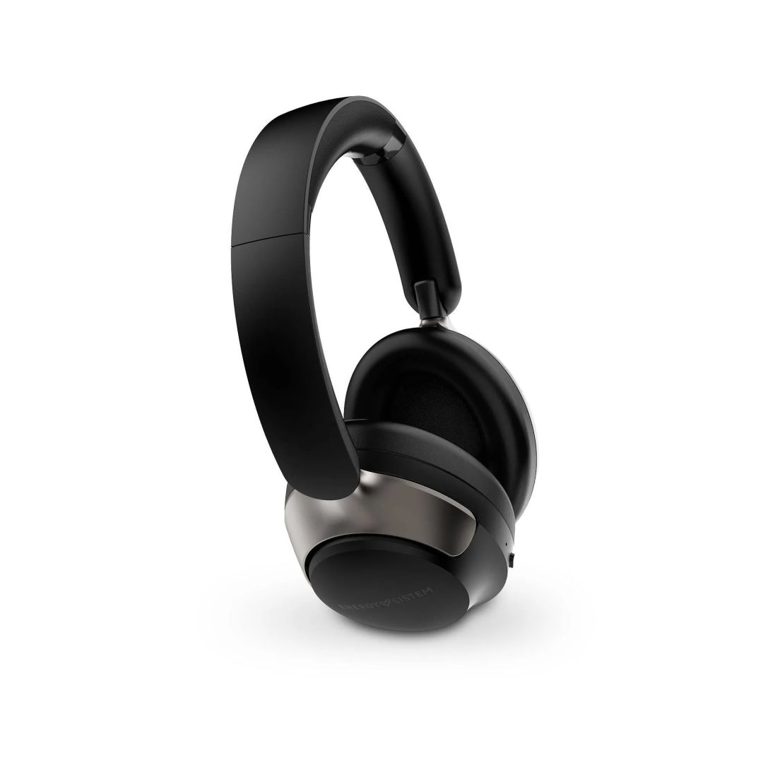Casti Bluetooth Energy Sistem Nomadic ANC, microfon, negru