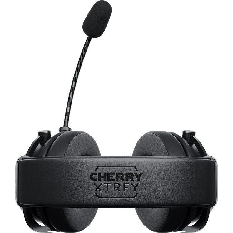 Casti gaming wireless Cherry, XTRFY H3, microfon, Bluetooth, negru