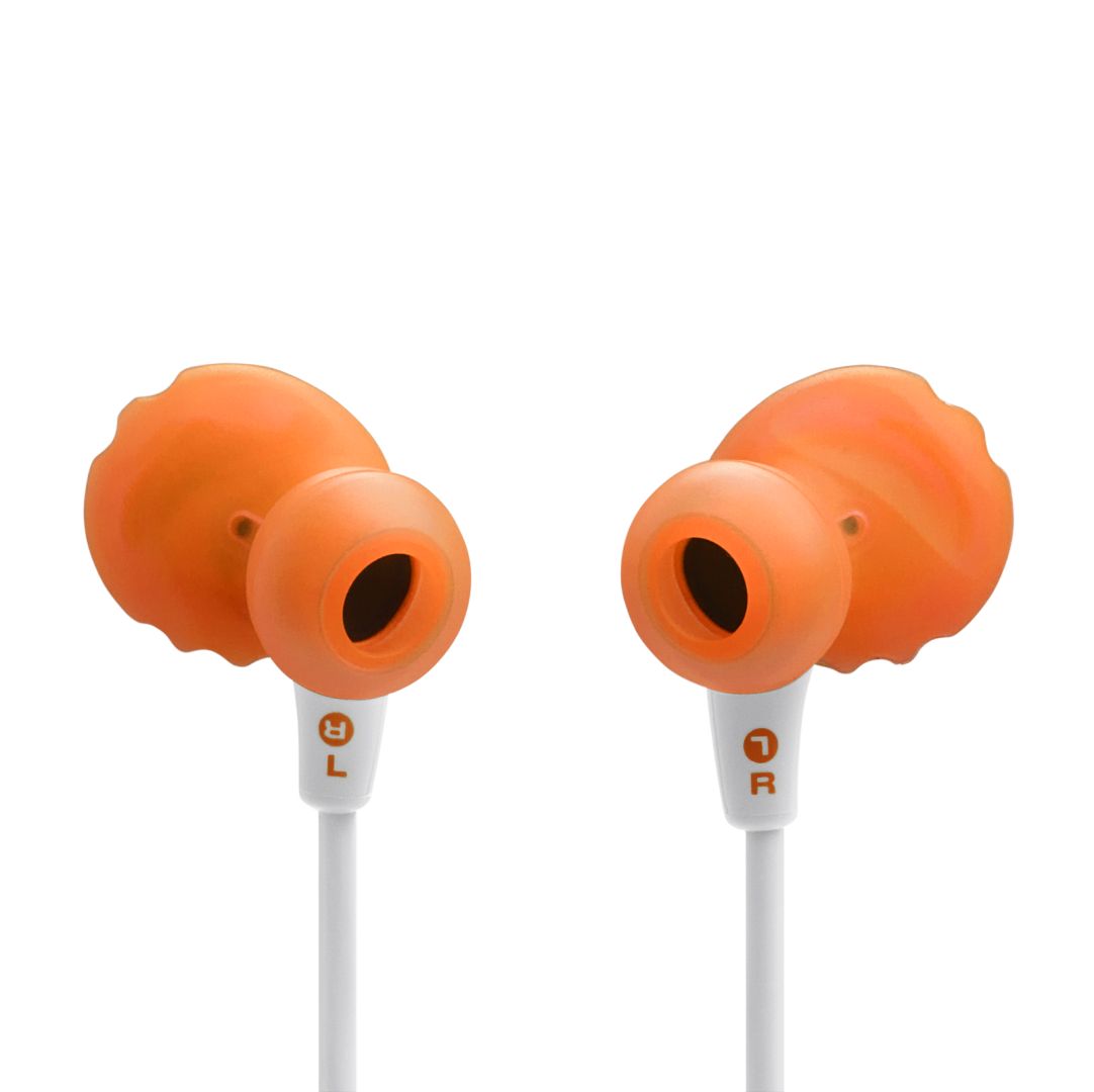 Casti cu fir JBL, Endurance Run 3, microfon, alb, 3.5mm