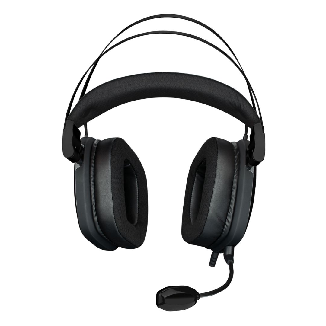 Casti gaming cu fir, White Shark, GH-2446B, microfon, 3.5mm, negru, 2m