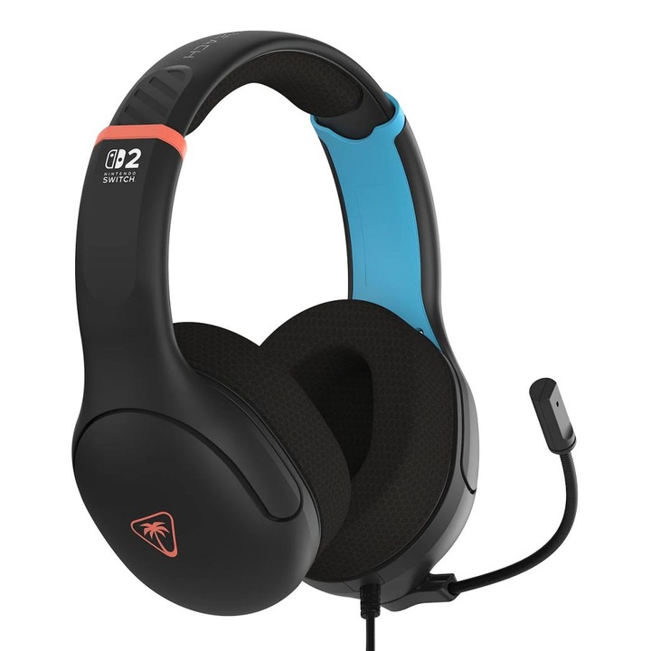 Геймърски слушалки с кабел Turtle Beach, Airlite Fit, черни, 3.5мм, 20Hz-20kHz