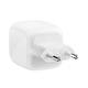 Incarcator Belkin USB-C 67W PD, 2xUSB-C, alb