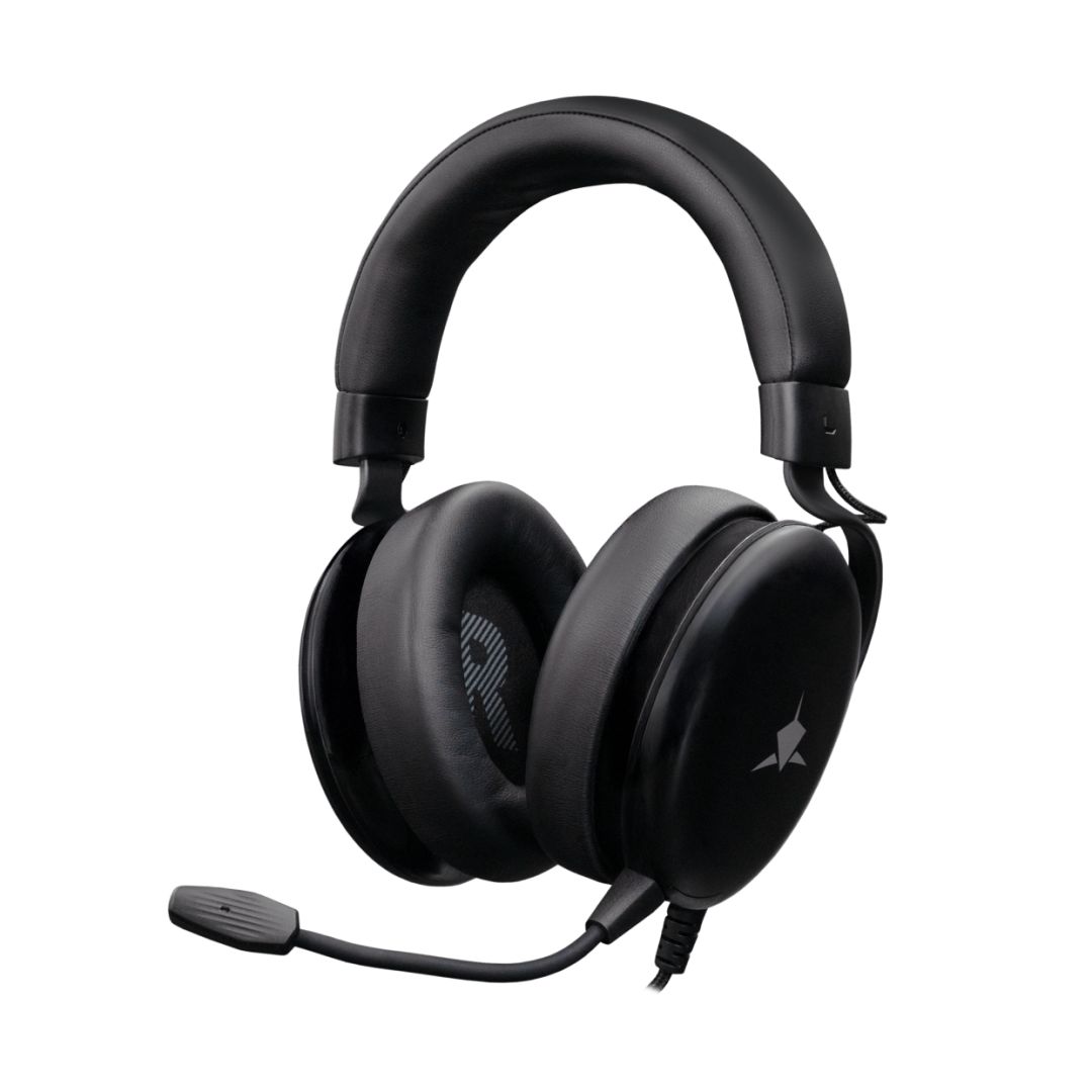 Casti gaming cu fir White Shark, GH-2540B, microfon, 3.5mm, 1.8m, negru
