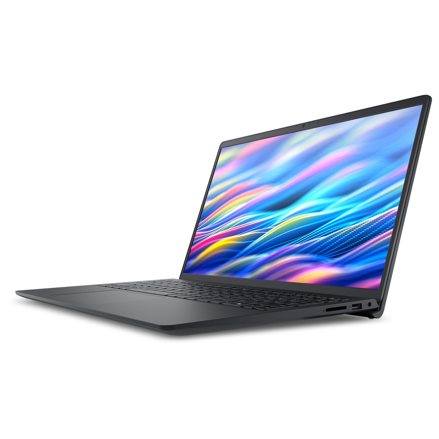 Laptop DELL DC15250, 15.6" Full HD, Intel® Core™ 3 100U pana la 4.7 GHz, 8 GB RAM DDR4, 512 GB SSD, Intel Graphics, Windows 11 Home, Black 512 GB