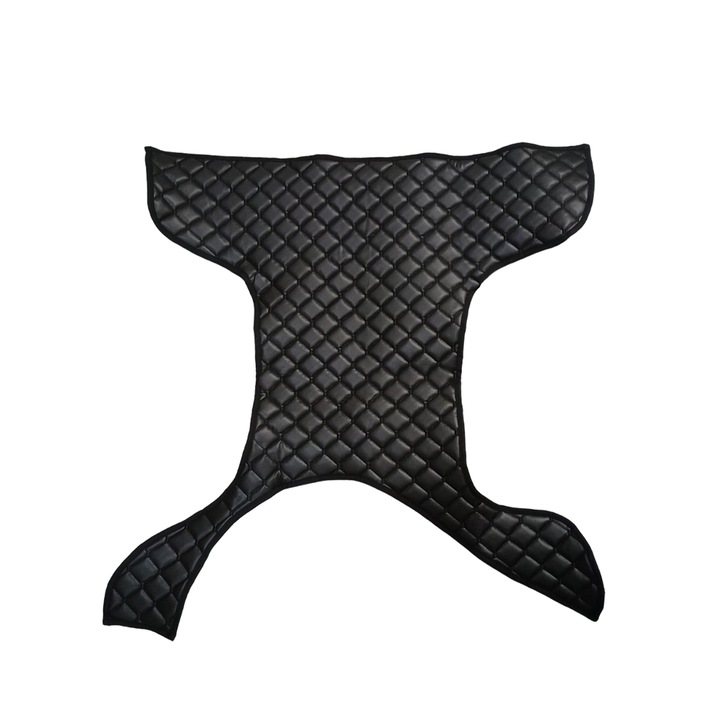 Covoraș din piele, pentru VOLVO FM E5, parte centrală, negru, 1 bucată