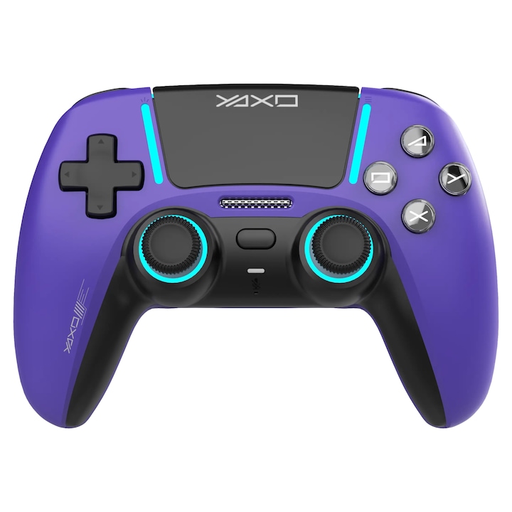 Gaming Controller Rage Controller wireless YAXO Mantis Rage, Vivid Purple, pentru PS5 - eMAG.ro