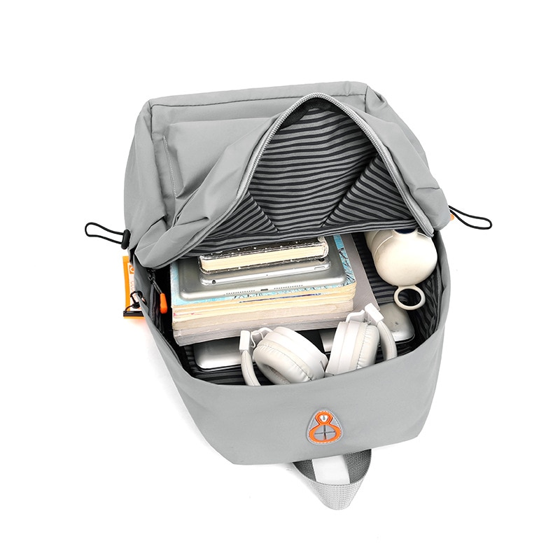 Rucsac laptop multifunctional, capacitate mare, impermeabil, cu multiple buzunare, negru, 30x45cm