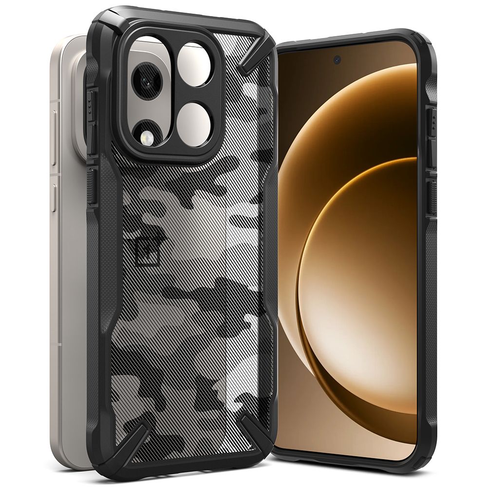 Carcasa Ringke Fusion X compatibila cu OnePlus 15, Camo Black