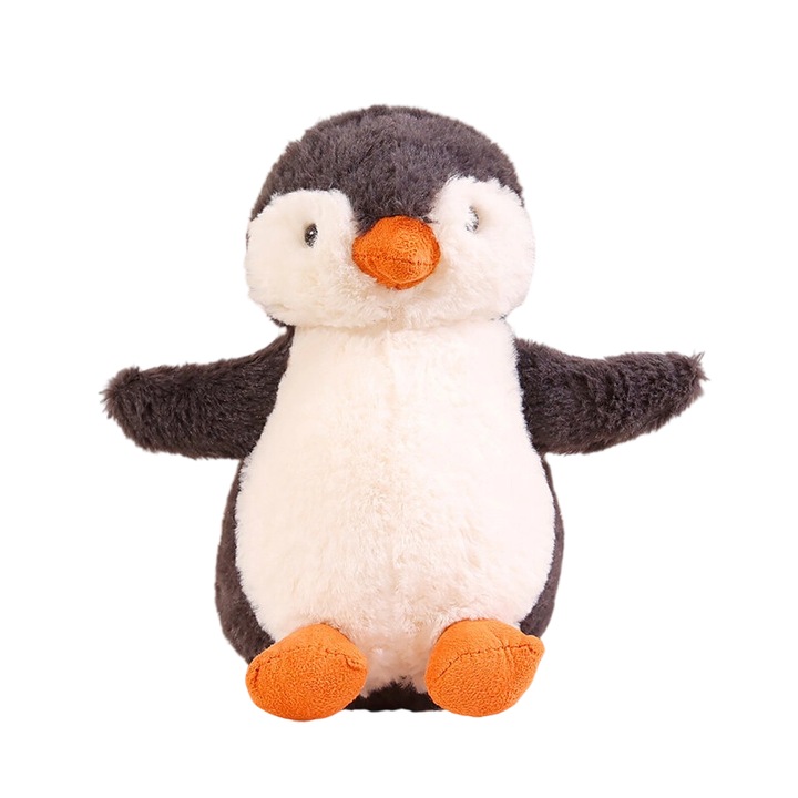 Breloc de plus, pinguin, 20cm
