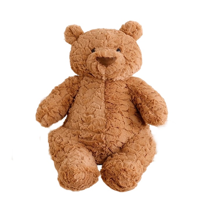 Jucarie de plus Baron Bear, 25cm, set de brelocuri cu papusi