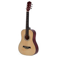 Chitara acustica, 6 corzi metalice, pentru incepatori si adulti, lemn natur