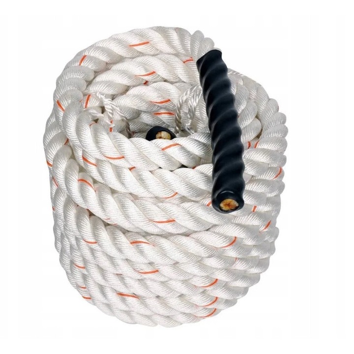 inSPORTline 15m-es CrossFit edzéskötél, strapabíró nylon, 4 cm átmérő, vállakhoz
