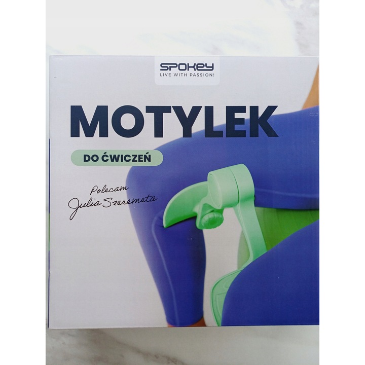 Aparat de Exercitii Spokey Motylek, menta, 40x19.5cm