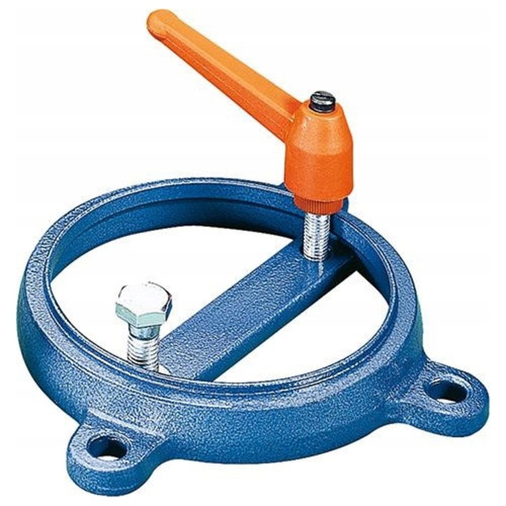 Placa rotativa pentru menghina 100mm, 360° rotire, 0.8kg, 175x170x35mm