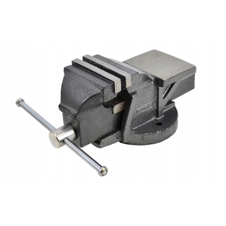 Vise de sudură AW Tools, 5" (125mm), fontă sferoidală, bază stabilă