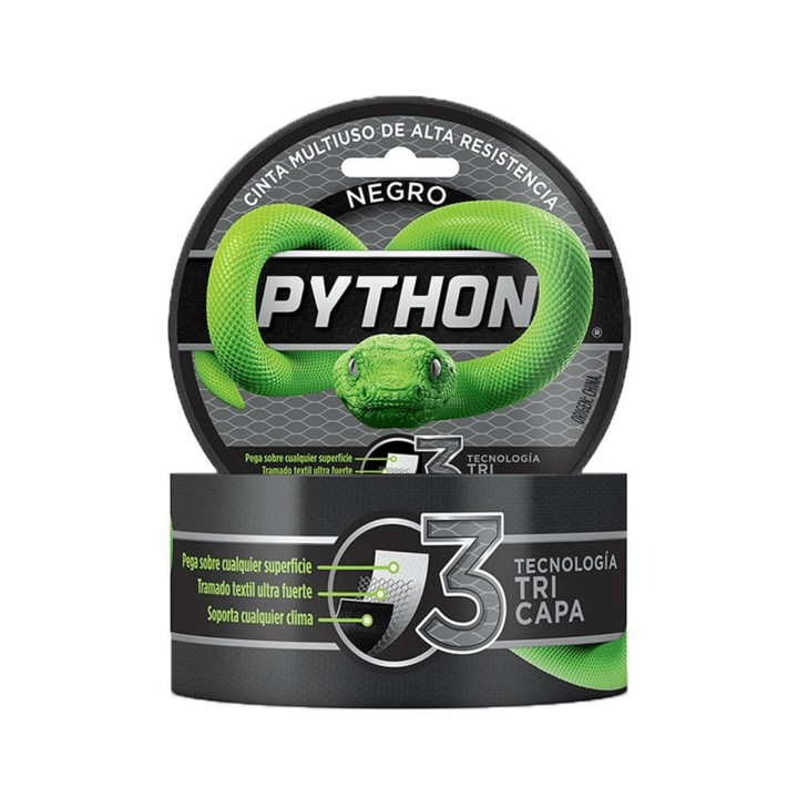 Banda adeziva Phyton, 48mmx9m, rezistenta la intemperii, aderenta puternica