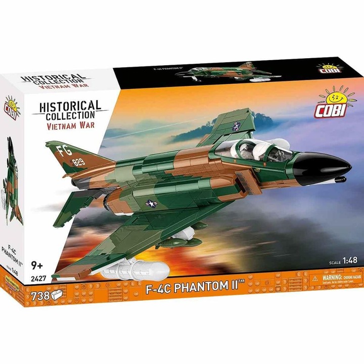 Конструктор Cobi F-4C Phantom II, 728 части