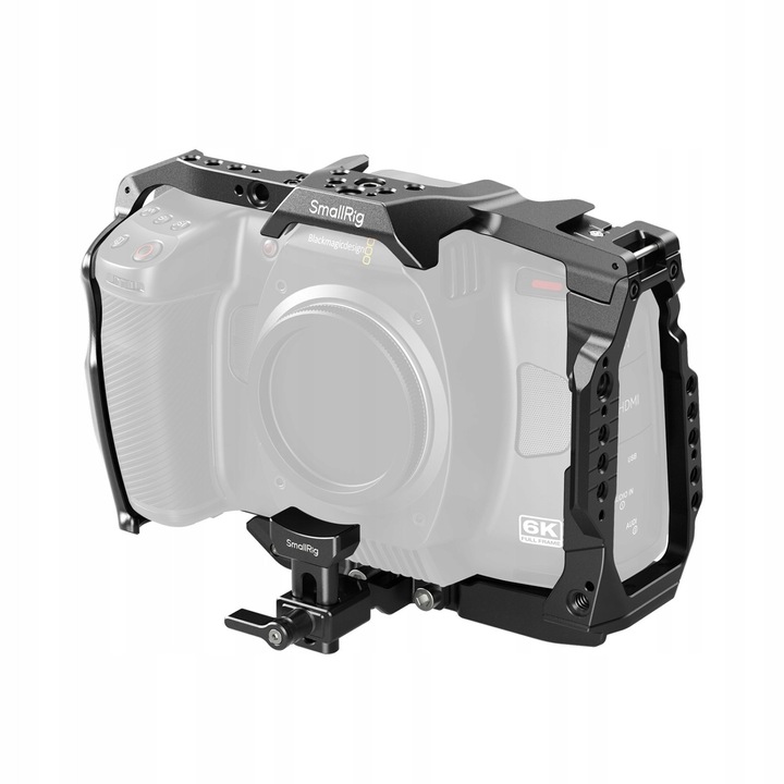 Custodie SmallRig Cage 4785 pentru Blackmagic Cinema Camera 6K, aluminiu, 1.12kg, 2 manere