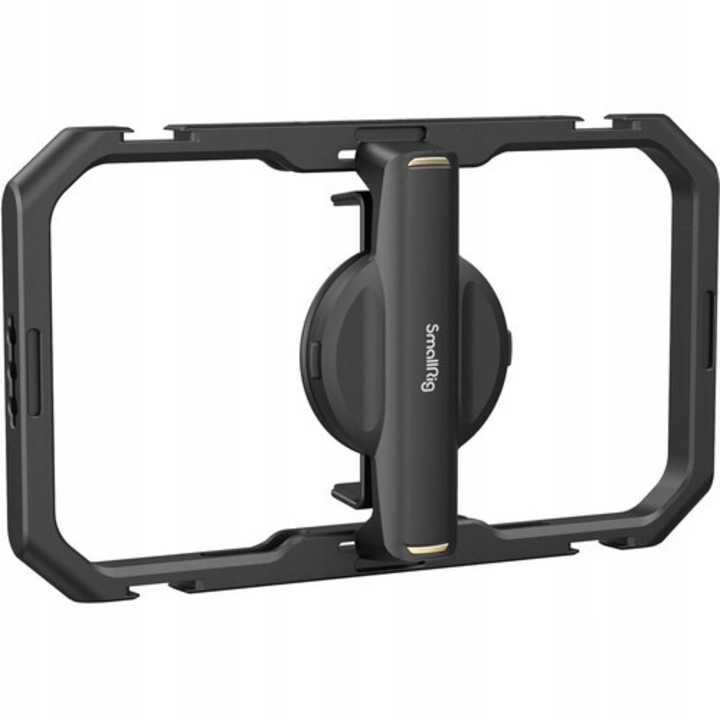 Gimbal stabilizátor, SmallRig, univerzális okostelefon ketrec, 4 vakupapucs rögzítés, 12 db 1/4"-20 menet, 6,35x8,6cm