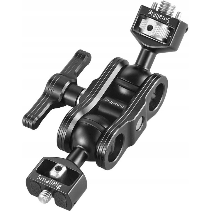 Brat Magic Arm SmallRig 2115 cu capete duble, stabilitate sporita, 1/4", pentru accesorii foto-video