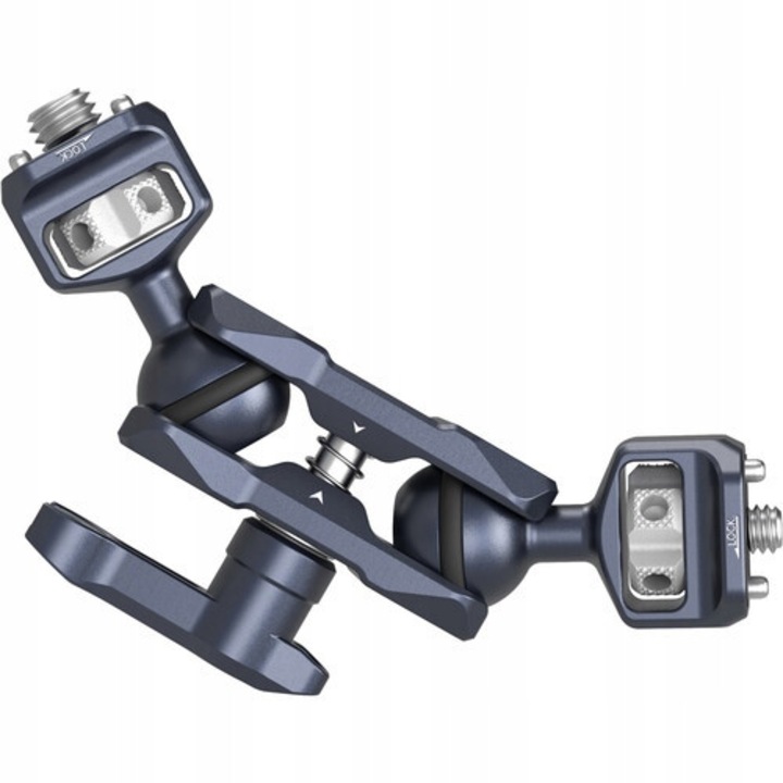 Brat Magic Arm SmallRig 3874, 4 "7", 2 capete bila, capacitate 5, 5kg, aluminiu, negru