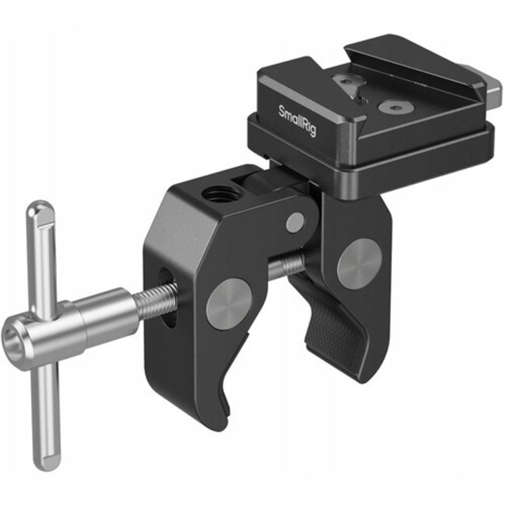 SmallRig 5313 V-Mount tartó rákfogóval, 1,5 kg, 15-40 mm, alumínium