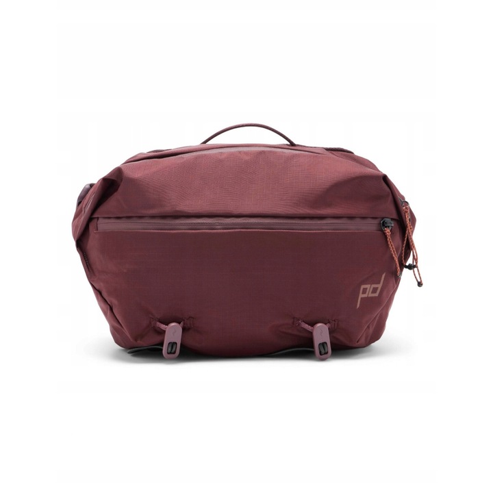 Чанта Peak Design Outdoor Sling 7L, тъмнолилава, рециклиран материал, устойчива на атмосферни влияния, регулируема презрамка
