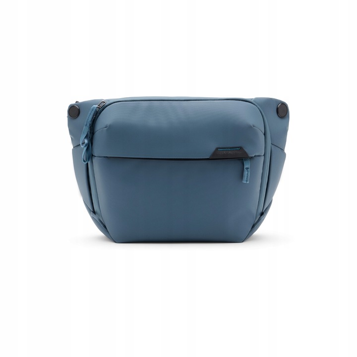 Чанта Peak Design Everyday Sling 6L, океанско синьо, отделение за лаптоп 13 инча, водоустойчив материал, размери 240x145x60 мм