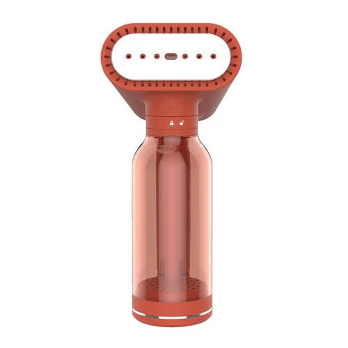 Aparat de calcat vertical cu aburi SteamOne, debit abur 30g/min, capacitate rezervor 400 ml, ideal pentru toate tipurile de material, poate fi folosit si orizontal, sistem anti-picurare, usor de utilizat, portabil, teracota