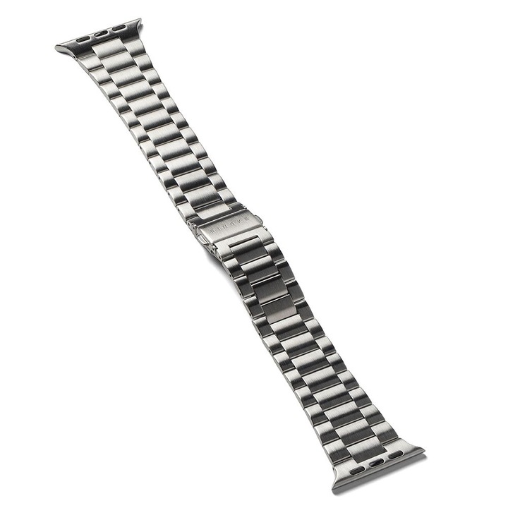 Curea Ringke Metal One Air compatibila cu Apple Watch 44/45/46/49mm, Alb