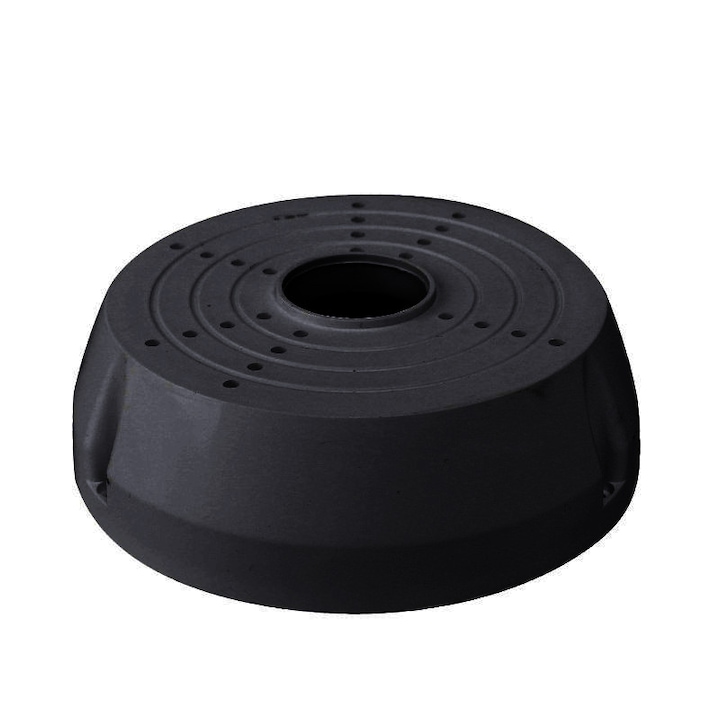 Doza de exterior dedicata camerelor de supraveghere, 12x4 cm, plastic ABS, neagra, B007-B