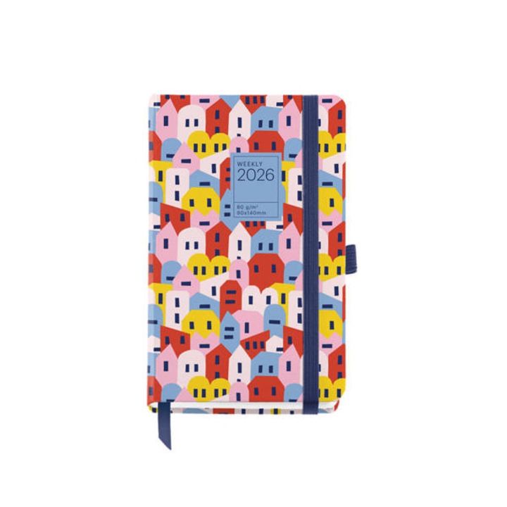 Agenda datata 2026 Houses Graphic saptamanala