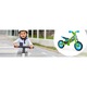 Tricicleta si bicicleta fara pedale 3in1 Milly Mally Look, lemn, sa reglabila, manere antiderapante