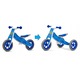Triciclu/Bicicleta Fara Pedale Milly Mally Look 3-in-1 Lemn, 18 luni+, max 25 kg, manere anti-alunecare, sa reglabila