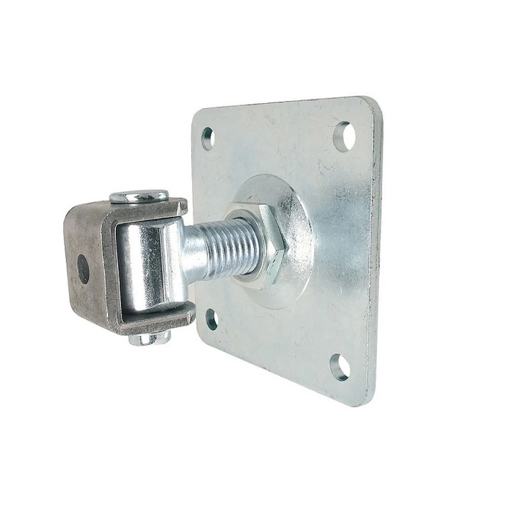 Balamale IBFM 425020, pentru porți cu reglare, cu placă, Ø 20 mm