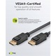Cablu DisplayPort 1.4, 2m, 8K@60Hz, 4K@120Hz, negru