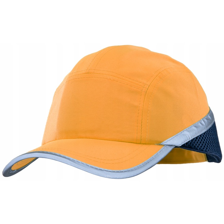 Casca de protectie Chaplin Bumpcap HI-VI, portocalie, reflectorizanta, ventilata